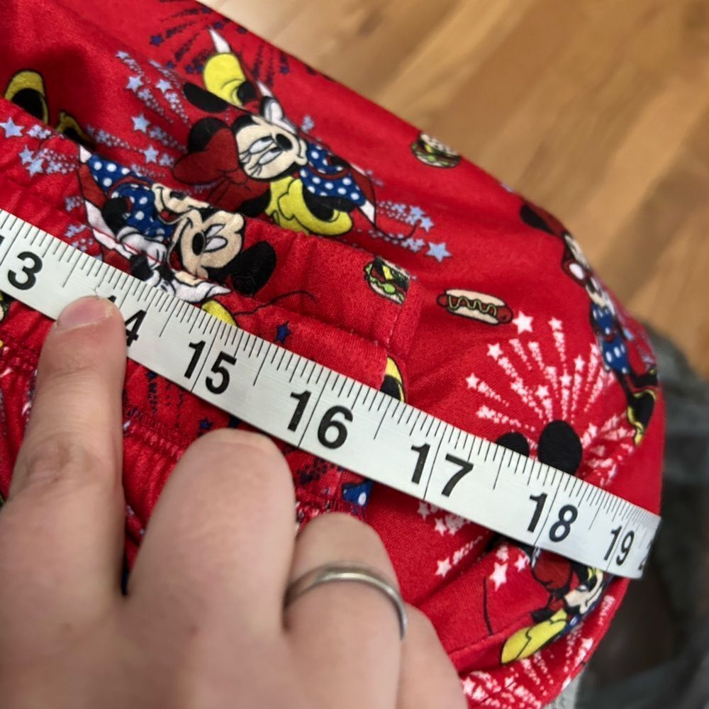 Women’s Disney Minnie and Mickey Mouse Fourth Of July Fireworks Pajama Pants - Picture 3 of 3